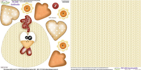 Pannello Gallinella + fondo