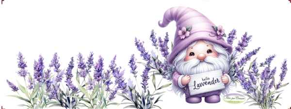 Tazza Gnomo Lavanda - immagine 5