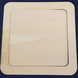 Cornice in legno cm 28x28