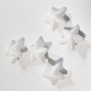 Stelle iridescenti polistirolo cm 2 bl 10 pz