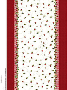 Runner Fragole cm 50x130