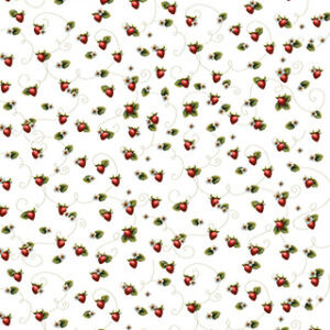 Pannello sfondo Fragole cm 50x80