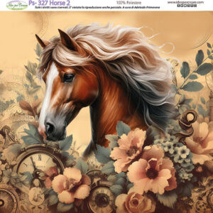 Pannello cm 25x25 horse 2