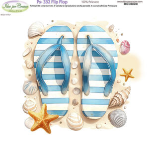 Pannello cm 25x25 Flip Flop