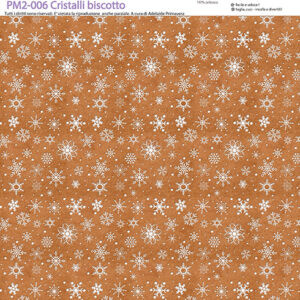 Pannello cm 40x50 Fondo Cristalli Biscotto