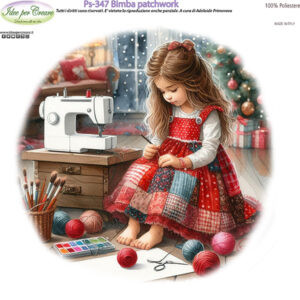 Pannello cm 25x25 Bimba Patchwork