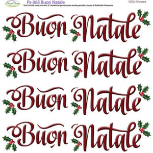 Pannello cm 25x25 Buon Natale