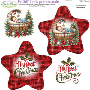 Pannello cm 25x25 Il mio primo natale