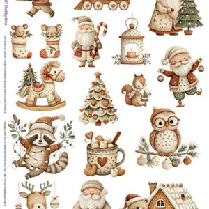 Carta Riso Shabby Time