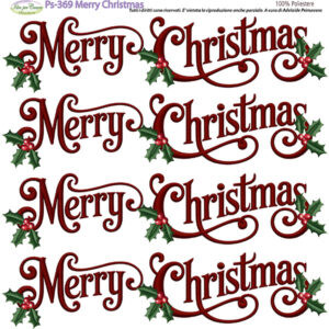 Pannello cm 25x25 Merry Christmas