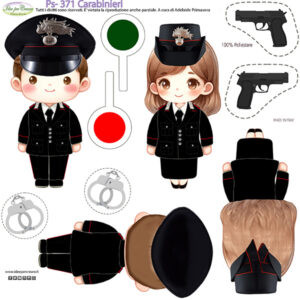 Pannello cm 25x25 Carabinieri
