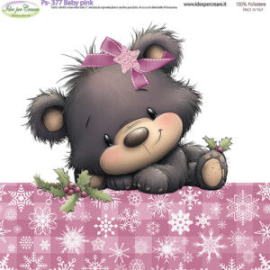 Pannello cm 25x25 Baby girl