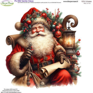 Pannello cm 25x25 Santa Claus