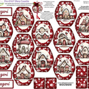 Pannello cm 40x50 Sfere Casette