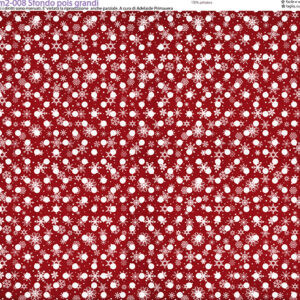 Pannello cm 40x50 Sfondo Pois Grandi