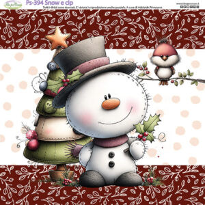 Pannello cm 25x25 Snow e cip