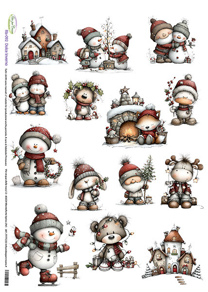 Carta Riso Dolce inverno