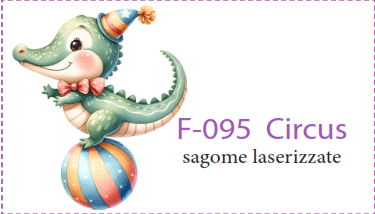 Motivi in Feltro Sagome Circus per P-445