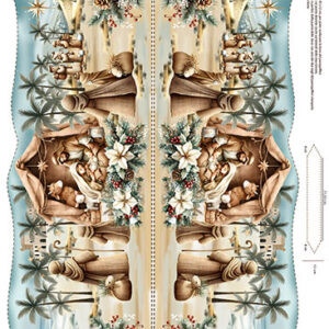 Pannello Paraspifferi nativity