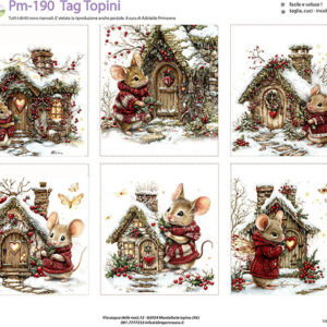 Pannello cm 40x50 Tag Topini