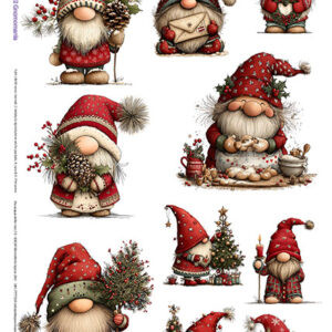 Carta Riso Gnomomania