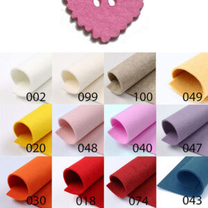 Cuore in feltro cm 3 (bl 10 pz)