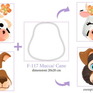 Pannello cm 20x20 Mattonella Cane