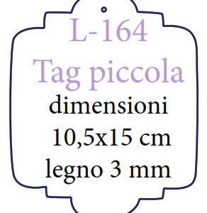 Tag Piccola cm 10,5x15