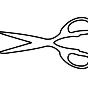 Bottoncini Forbici cm 4 (bl 5 pz)