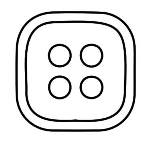 Bottoncini Quadrati cm 2 (bl 10 pz)