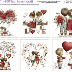 Pannello cm 40x50 Tag Innamorati