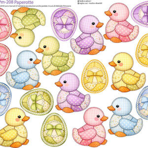 Pannello cm 40x50 Paperotte