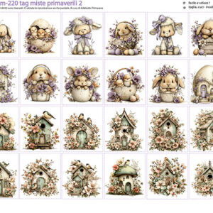 Pannello cm 40x50 Tag Miste Primaverili 2