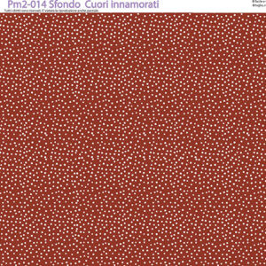 Pannello cm 40x50 Sfondo Cuori innamorati