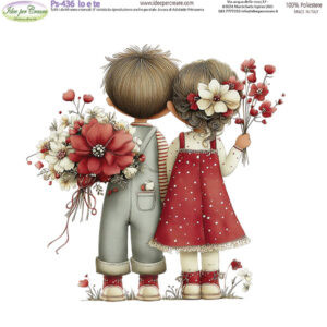 Pannello cm 25x25 Io e Te