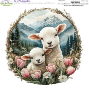 Pannello cm 25x25 Agnellini
