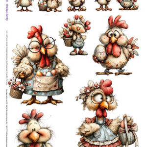 Carta Riso Chicken family