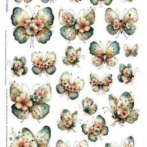 Carta Riso Farfalle