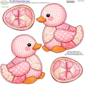 Pannello cm 25x25 Paperotta rosa