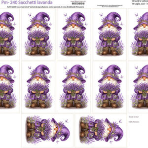 Pannello cm 40x50 Sacchetti Lavanda