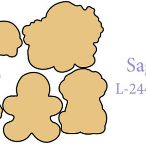 Sagome in legno per PM-258 (5 formine)