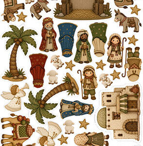 Pannello presepe Country