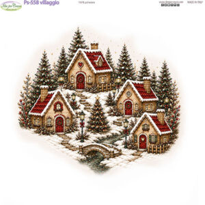 Pannello cm 25x25 Villaggio