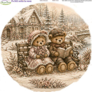 Pannello cm 25x25 Sotto la neve
